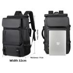 Men's Multifunctional Backpack Crossbody Handheld Travel Bag