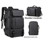 Men's Multifunctional Backpack Crossbody Handheld Travel Bag