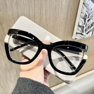 New Cross Border Colorful Large Frame Glasses
