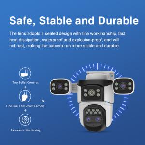 Four-Lens Zoom Security Camera (WIFI)