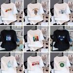 Unisex Tie Dye Asymmetric T-Shirt Jersey