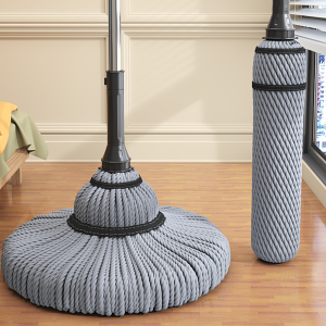 Ultra-Fine Fiber Water Mop (Twisted Cotton Mop – MER-NSTB-1)