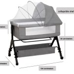 High Quality Portable Folding Baby Bed