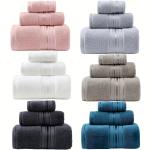 Luxury Cotton Towels Set 3 in 1