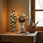 Custom Vintage Handcrafted LED Floor Lamp